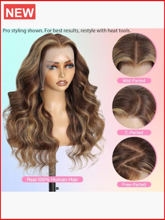200 Density 100% Human Hair 360 Lace Front Wig Glueless Drawstring 32 Inch Body main image 4
